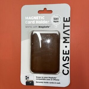 Case-Mate Card Holder with MagSafe - Brown